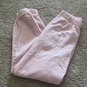 Brandy Melville pink sweatpants